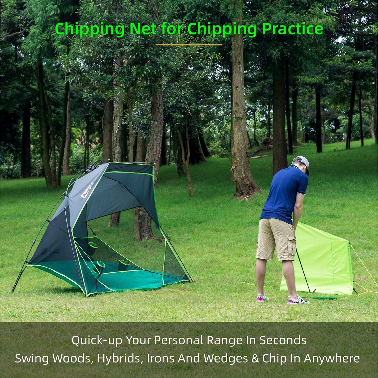 Quick-up Indoor Golf Range Regular 8'(W)X5'(H)