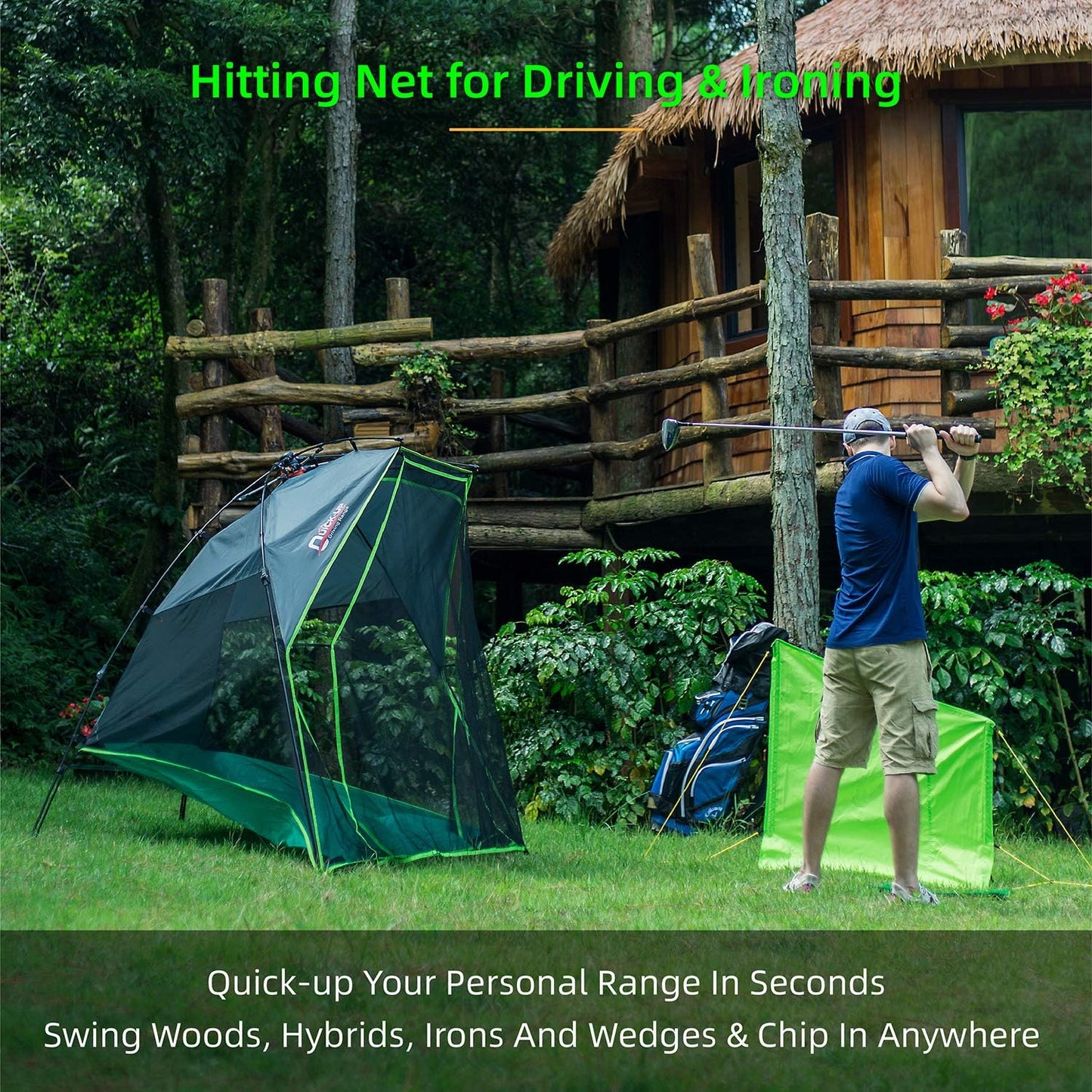 Quick-up Indoor Golf Range Regular 8'(W)X5'(H)